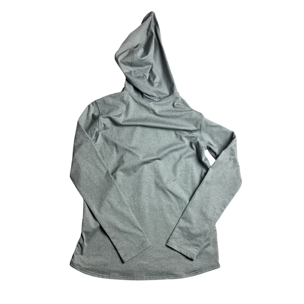 Under Armour Youth Boys Gray Quarter Zip Hoodie Sweatshirt YXL